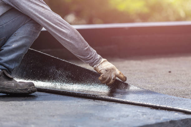 Professional Basement Waterproofing technician working in Middlesex, NC